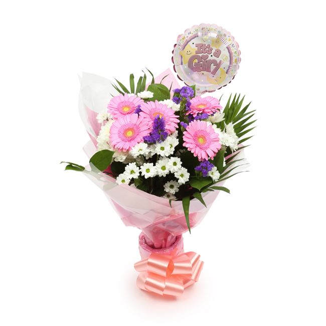 Its Balloon & Serenity Bouquet