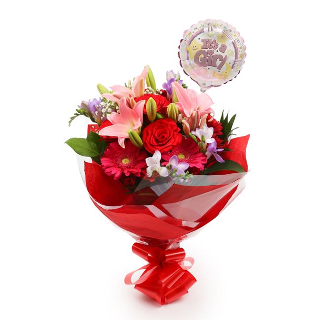 Its Balloon & & Pink Delight